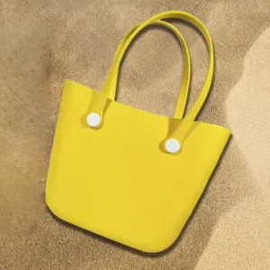 Luxury High Quality Waterproof Rubber Beach Bag Shoulder Swim Totes Eva Beach Silicone Bag