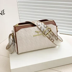 Luxury High Quality Women Messenger Bag Famous Designer Lady Shoulder Bags Fashionable Checkered Trendy Crossbody Sac a Main