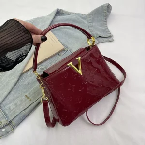 Luxury Korean Style Designer Crossbody Bag for Women Elegant Large Shoulder Waterproof PU Material Fashion Open YY0034