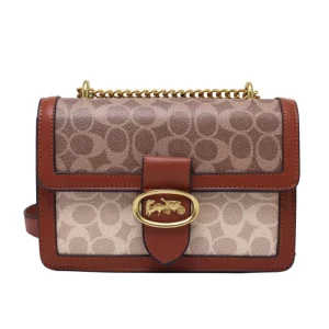 Luxury Retro Square Women Bag Ins Trendy Chain Shoulder Crossbody Purse