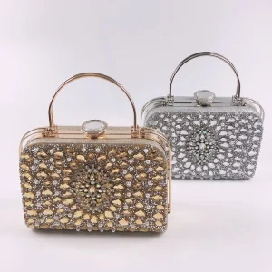 Luxury Rhinestone Diamond Banquet Handbag Wedding Evening Clutch Bags Shoulder Bags Women’s Handbag Bag prom dresses
