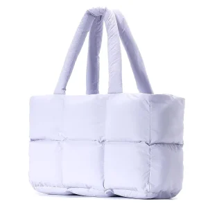 Luxury Style Puffer Tote Bag Fashion Cloud Bag Women Casual Large Shopping Travel Handbag
