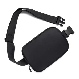 Luxury Unisex Nylon Belt Bag Custom Logo Fanny Pack Waist Bags Zipper Reusable Waterproof Personalized Sport Girls