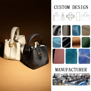 Luxury Women’s Genuine Leather Bucket Bags Fashionable Simple Cute Crossbody Single-Shoulder Portable Soft