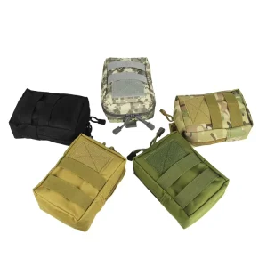 MOLLE Pouch Multi Purpose Compact Tactical Waist Bags Small Utility Pouch Utility EDC Waist Pack IFAK Bag