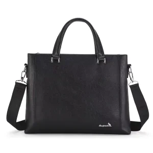 Man’s Leather Bag Business Men Bags Laptop Tote Briefcases Male Crossbody Shoulder Handbag High Quality Men’s Messenger Bag
