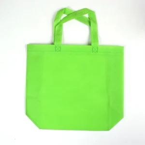 Manufacturer Universal Clothing Advertising Bottom Nonwoven Bags Angled Tote Screen Printed Logo Recyclable Patch