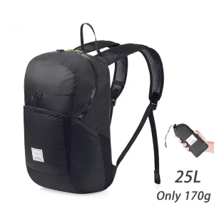 Men Backpack 170g Ultralight Shoulder Bag Women Man Bag Waterproof Folding Bag 25L Travel Knapsack Hiking Daypack Backpack