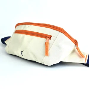 Men Women Crossbody Travel Sport Bum Bag Hip Belt Pouch Pocket White Fanny Pack Waist Bag