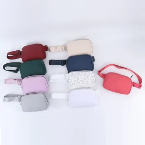 Men Women Light Weight Casual Sports Fanny Pack Crossbody Belt Bag Waterproof Waist Belt Bags Unisex Chest Bag Everywhere Pack
