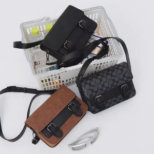 Men Women Square Casual Crossbody Bag Fashion Fanny Pack Unisex Trendy Diagonal Shoulder Messenger Bag