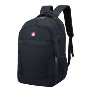 Men’s Black Backpack Student School Bag Business Backpack Outdoor Travel Laptop School Bag