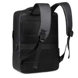 Men’s Business Laptop Backpack Large Capacity Multi-functional Travel Luggage Bag Student School Backpack