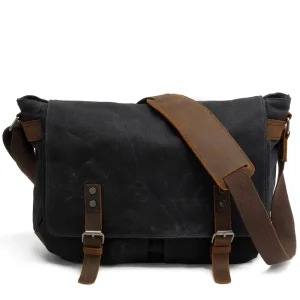 Men’s Crossbody Bag Office Business Shoulder Bag Travel Multifunctional Satchel Computer Bag