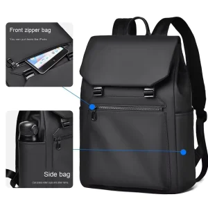 Men’s Lightweight Laptop Backpack Waterproof Travel Bag for College Students and School Use