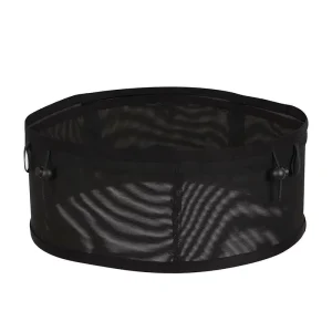 Mesh Breathable Design Three Pocket Running Belt Bag Unisex Fanny Pack Outdoor Waist Bag for Sport