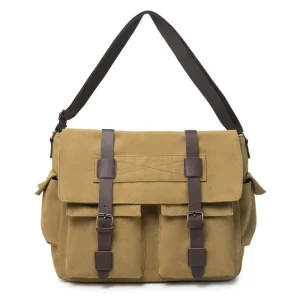 Messenger Bag Vintage Canvas Core Unisex Shoulder Bag