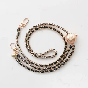 Metal Brass Shoulder Bag Chain Strap Accessories Curb Chain for Bag