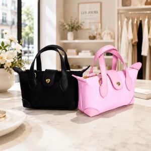 Mini Shoulder Bag For Women Casual Small Nylon Tote Bag Ladies Shoulder Purses Handbag With Strap Pouchette Crossbody Bag