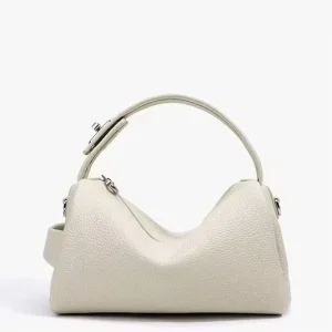 Minimalist Soft Leather Hobo Bag Multi purpose Crossbody Shoulder Purse