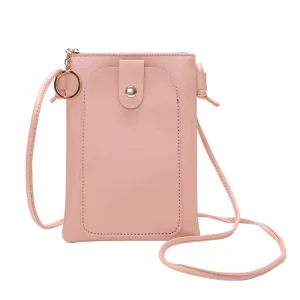 Mobile Phone Bag Wallet Women Crossbody Bag for Daily Use Shoulder Bag Women and Men Pu Leather Purse