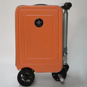 Modern Aluminum Frame 20-inch Hard Shell Lightweight Durable Anti Theft Waterproof Suitcase with Drawbars Soft Handle
