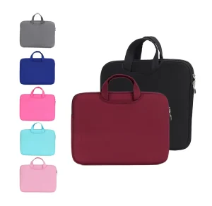 Modern Portable Neoprene Laptop Bag Custom Logo Waterproof Computer Protective Cover Fashionable Design