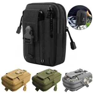 Molle Sport Waist Bag Men Outdoor Molle Tactical Attachment Cell Phone Pack Lightweight Load-carrying Equipment