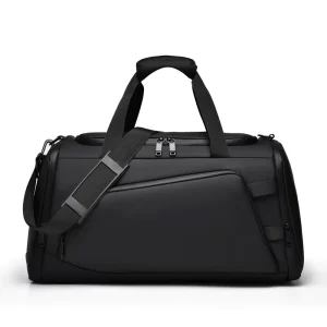 Multi Functional Sports Duffel Bag Lightweight Casual Fitness Travel Crossbody Sling Bag Zipper Fashionable Handbag
