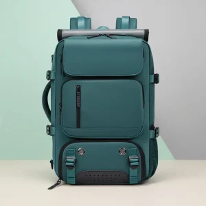 Multi functional USB Women Duffel Backpack Durable Stylish Travel Laptop Backpack for Men