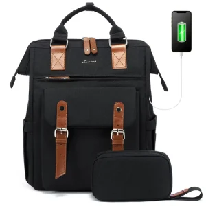 Multifunctional Smart Backpack Travel Lightweight College Bookbag Business Laptop Backpack With USB Port Women