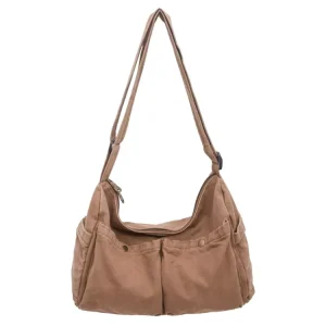 Multifunctional Summer Travel Tote Bag for Women Luxury Fashion Canvas with Zipper Closure 15L Capacity and Pocket