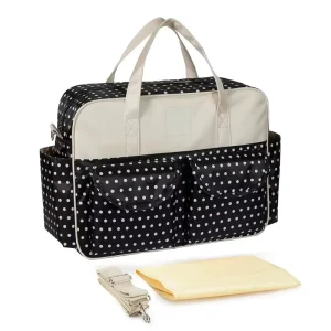 Multifunctional Waterproof Women’s Crossbody Bag Travel Baby Bottle Diaper Mommy Handbag