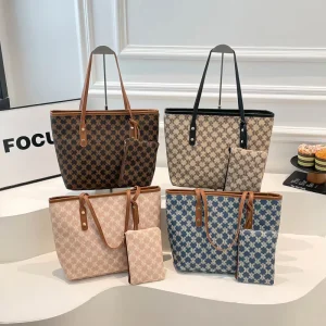 NEW Model Top Handle Luxury Patchwork Women’s Shoulder Bags Handbags Trendy Purses