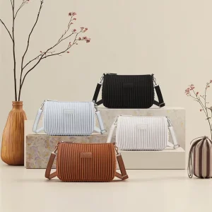 NOHOO Private Brand Luxury Handbags Messenger Bag Wave Compact Shoulder Tote Bag
