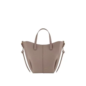 Nano Tote Bag Genuine Leather Small Crossbody Shoulder Handbag for Women Office Travel Daily