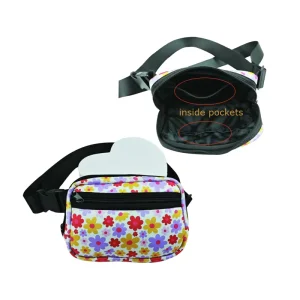 Neoprene Belt Bag Crossbody Bags for Women Everywhere Belt Bag Waist Packs with 3 Pockets