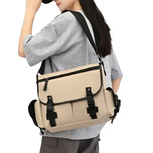 New Arrival Luxury Designer Brand Handbags New Cross Border Retro Messenger Bag Flap Polyester Waterproof