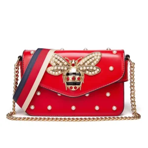 New Arrival Trending Women’s Crossbody Shoulder Bags Designer Korean Style Square Butterfly Ladies Purse