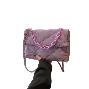 New Arrival Women’s Crossbody Bag Single Strap Elegant All Match Fashionable Colorblock All Shoulder Texture Handheld