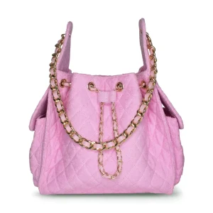 New Arrivals Women Terry Cloth Crossbody Shoulder Bag Luxury Designer Style Bucket Tote Bag Trending Handbag for Shopping