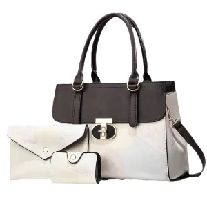 New Casual Tote Bag with Large Capacity Durable and Polyester Lined for Commuting Leisure Travel