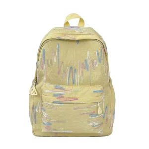 New Cute Cartoon Style Soft Unisex Large Capacity Backpack Zipper Waterproof Fashionable High School Student School Bag