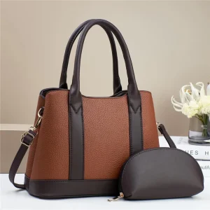 New Design Cowhide Women’s Bag Large Capacity Portable Shoulder Tote Handbag Vegan Genuine Leather Bags for Women