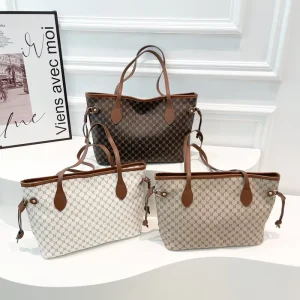 New Design Ins Hot Fashion Solid Color PU Leather Messenger Shoulder Bag ZIP Closure Single Strap for Women All Seasons