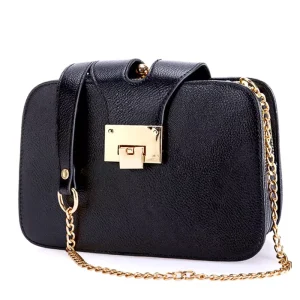 New Design Korean Style Fashion Lady Rivet Single Strap Chain Shoulder Bag Trend Portable Anti theft Square Tote Bag for Women