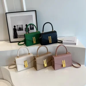 New Designer Handbags Small Square Women’s Shoulder Bags Casual Crossbody Bag Women