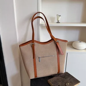New Designer Women’s Handbags Vintage Preppy Style Famous Purses for Daily Life Shoulder Bag