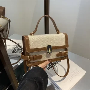 New Factory Handbags Young Ladies Small Square Bags Ladies Fashion Design Purses for Females