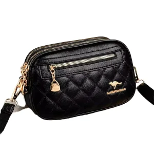 New Famous Brand Fashion Handbags for Girls Luxury Purse Single Handle Zip Closure Polyester Young Lady Bag Chains